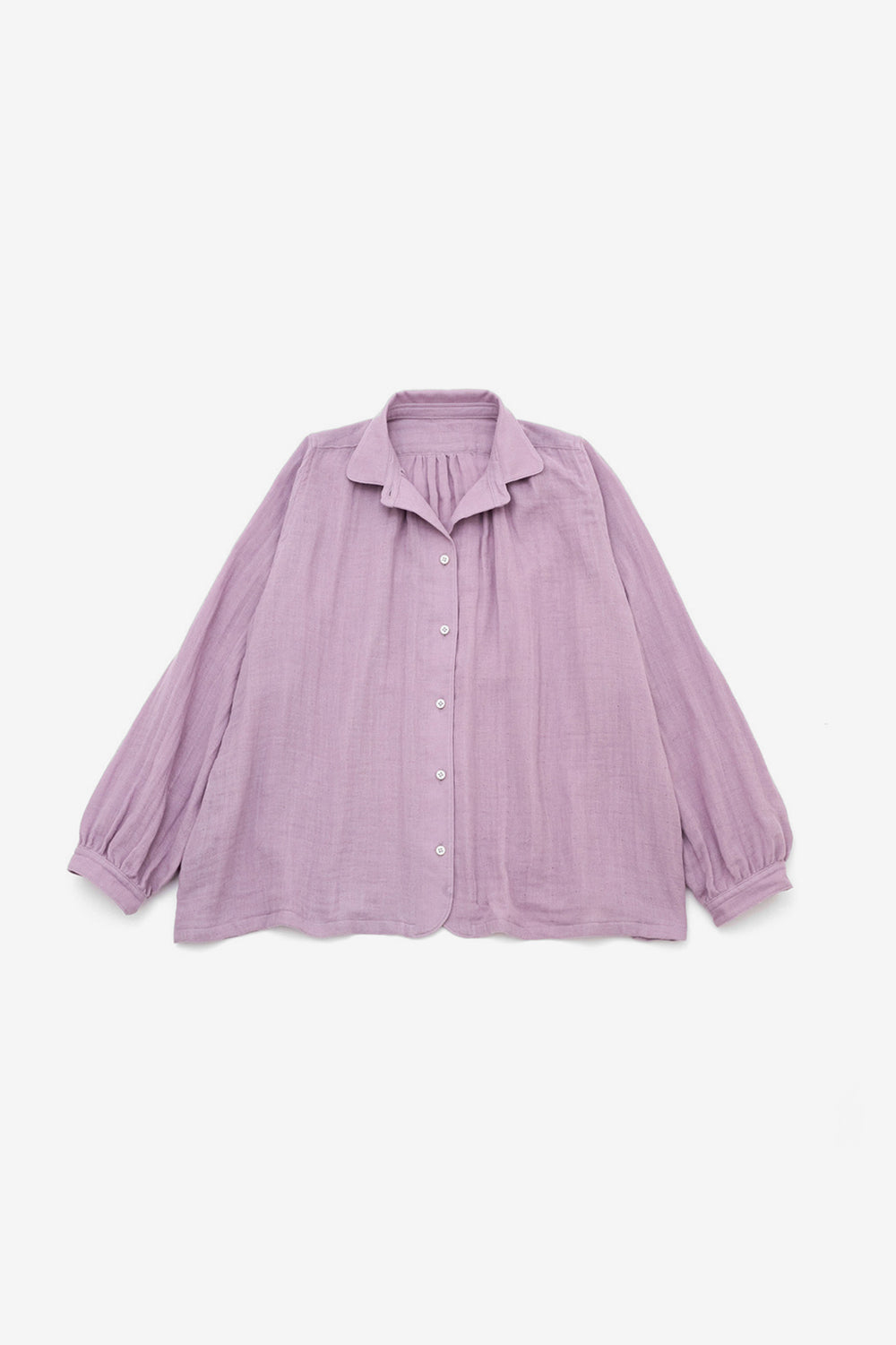 ブラウス 平綾織 淡赤紫 – PG GAUZE