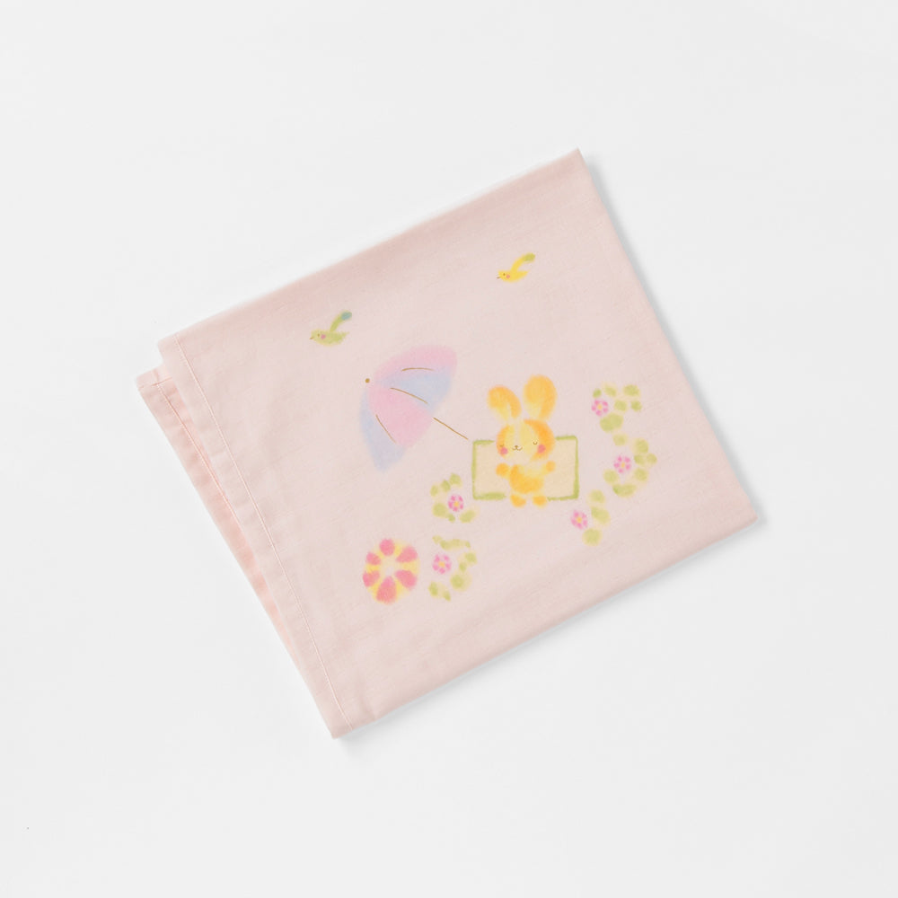 GAHGA GAHTOPIA ガートピア ハイバック 張替シート　金刺繍 ピージーガーゼ｜ガーゼブランケット 手描うさぎ海 – PG GAUZE