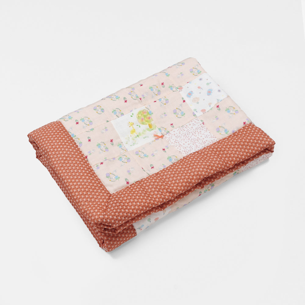 ベビー綿布団パッチワークとり花 – PG GAUZE