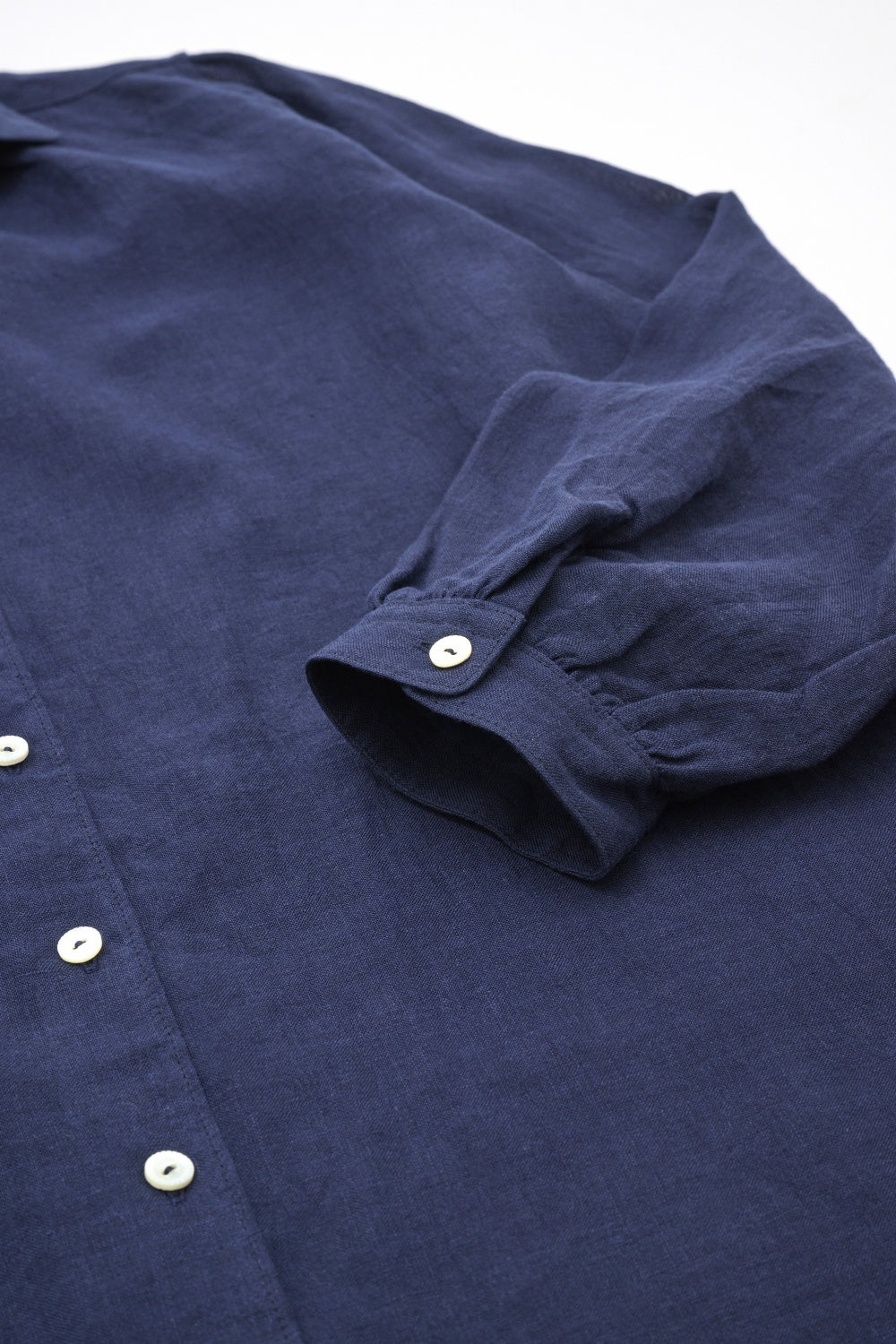 Blouse linen black
