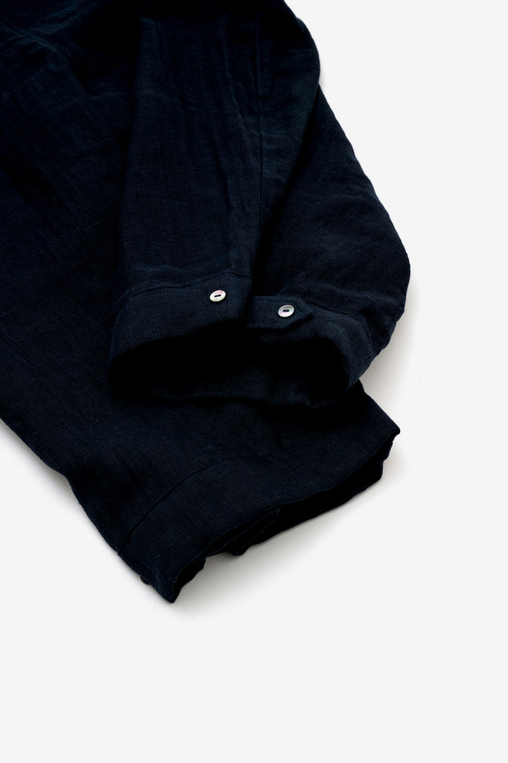 Short pants cotton linen khaki 