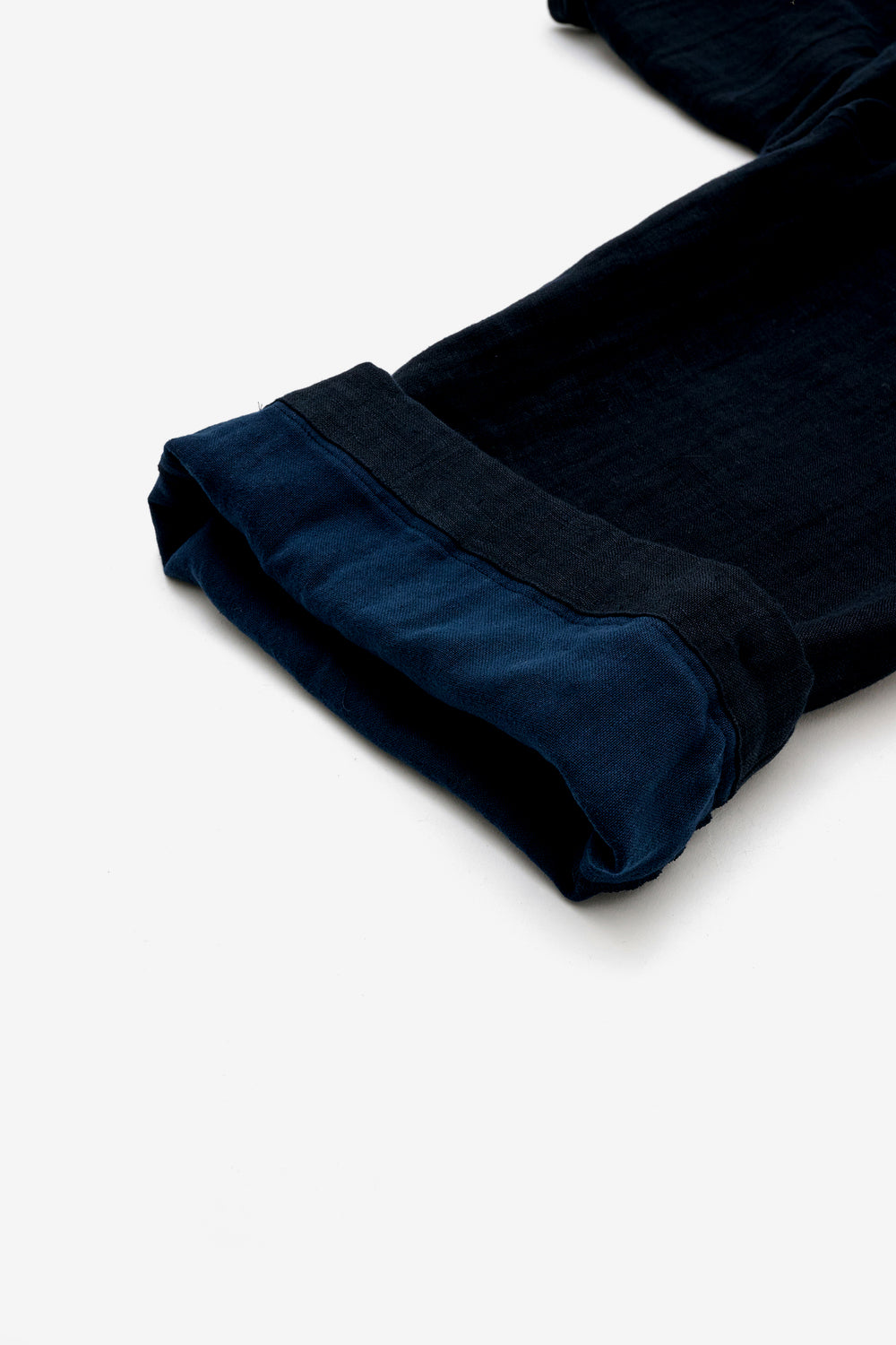 Short pants cotton linen khaki 