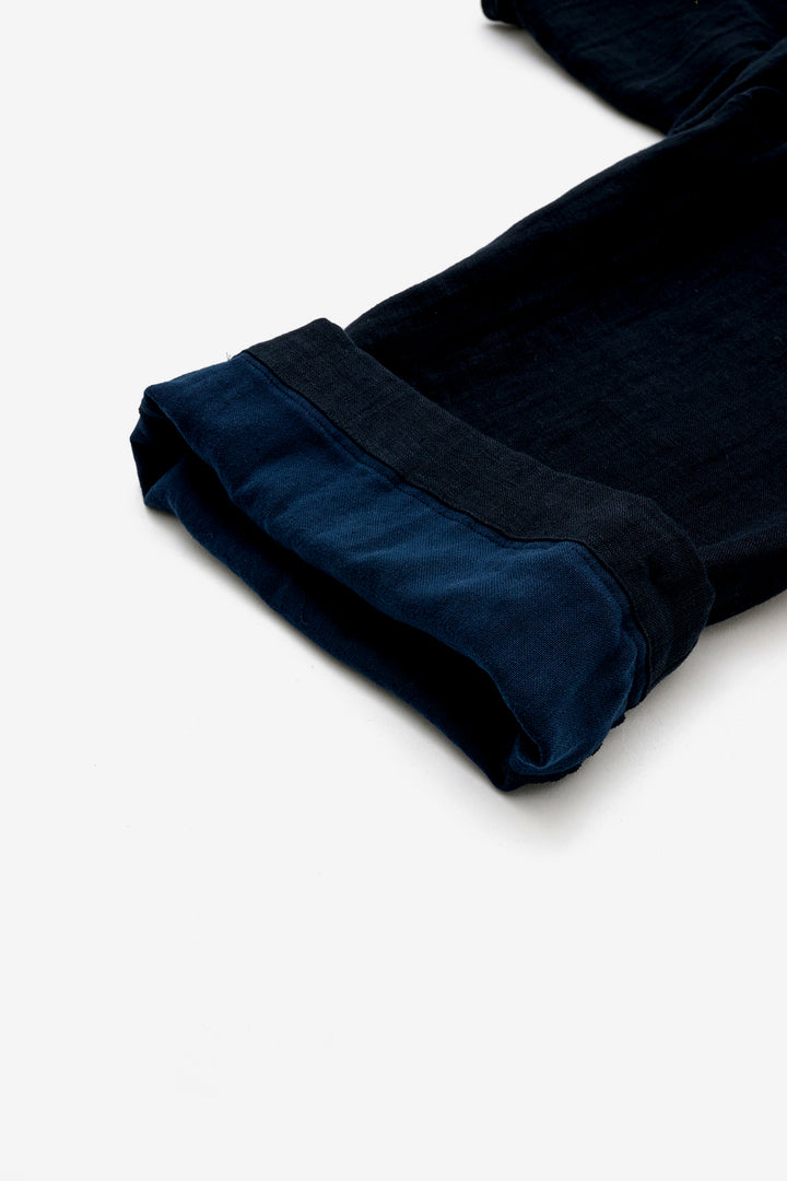 Short pants cotton linen khaki 