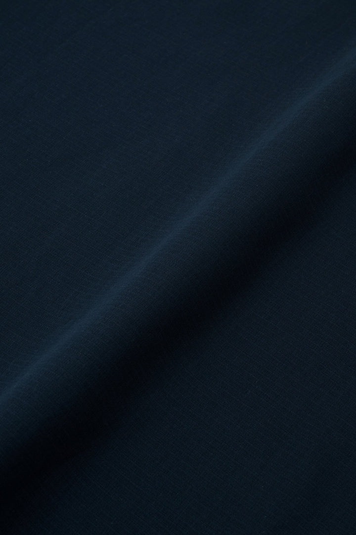 フレンチ袖シャツ<br>ネイビー