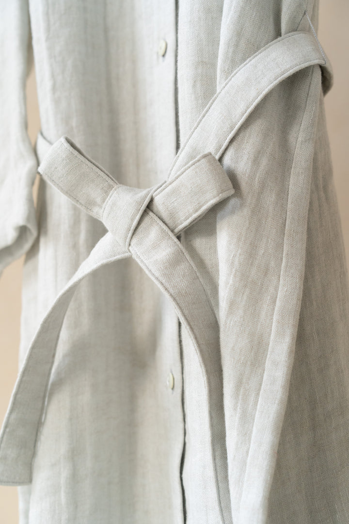 one piece cotton linen<br> AR8620B740<br> dark blue 