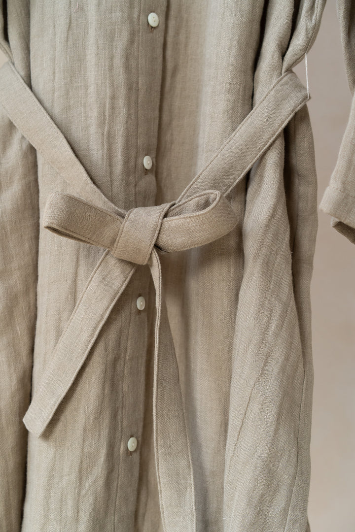 one piece cotton linen<br> AR8620B740<br> dark blue 