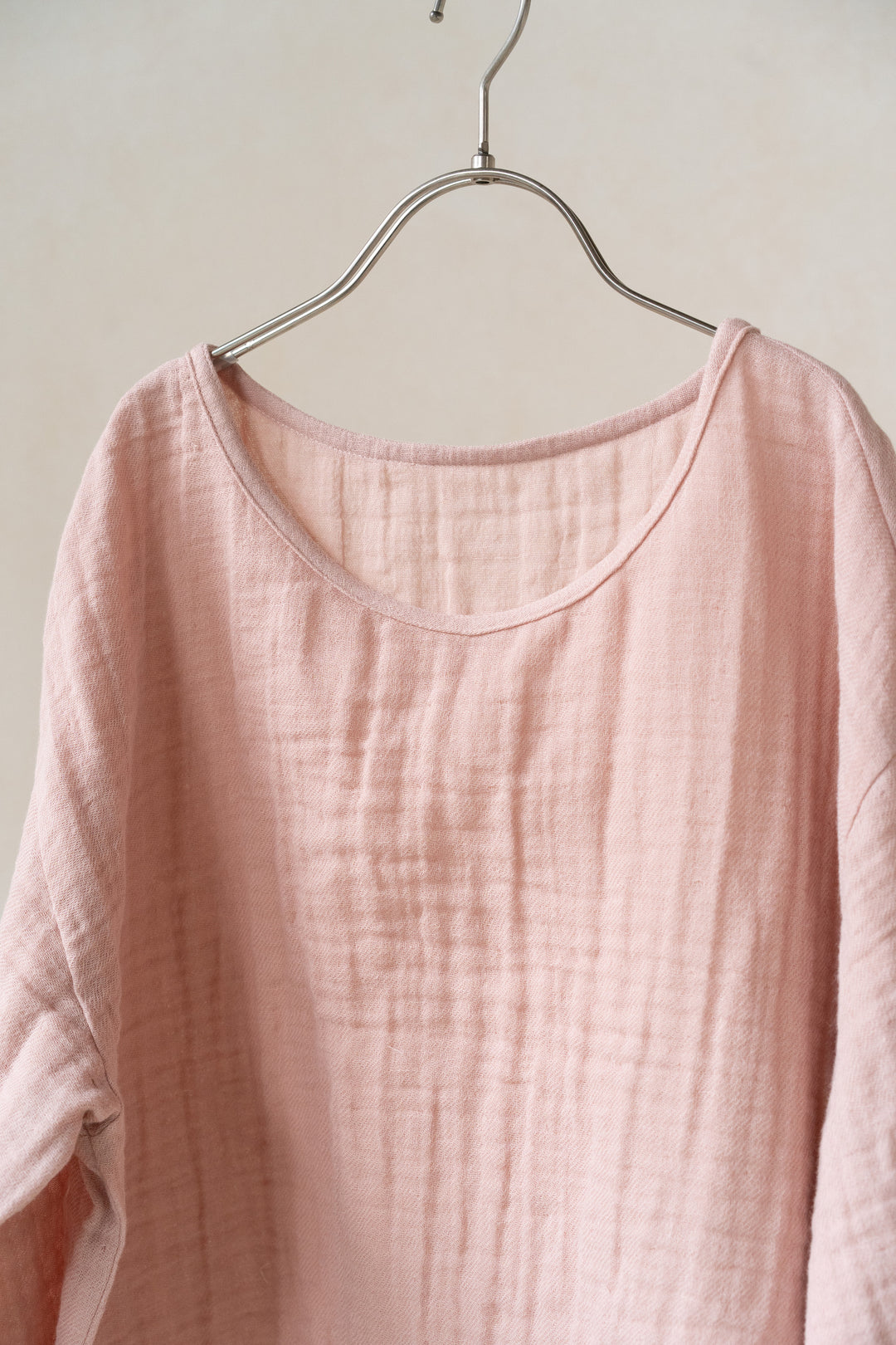 Tシャツ<br>平綾織<br>ピンク
