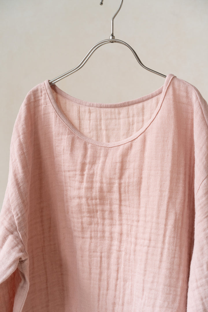 Tシャツ<br>平綾織<br>ピンク