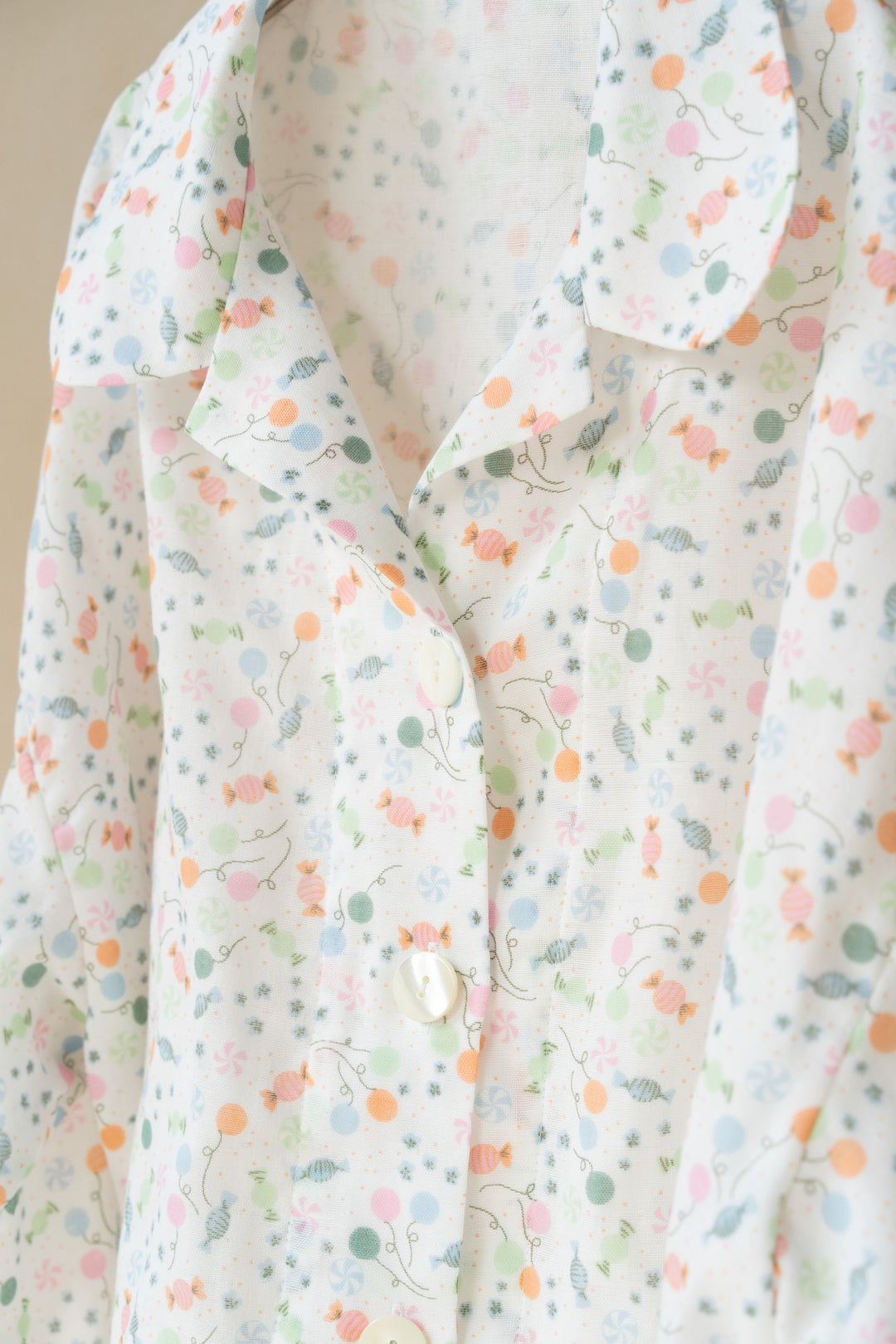 七分袖ガーゼパジャマ<br>レディス<br>風船