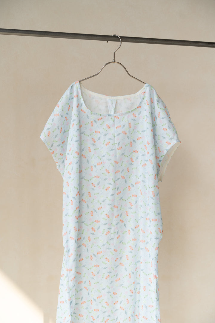 フレンチスリーブワンピース<br>風船B