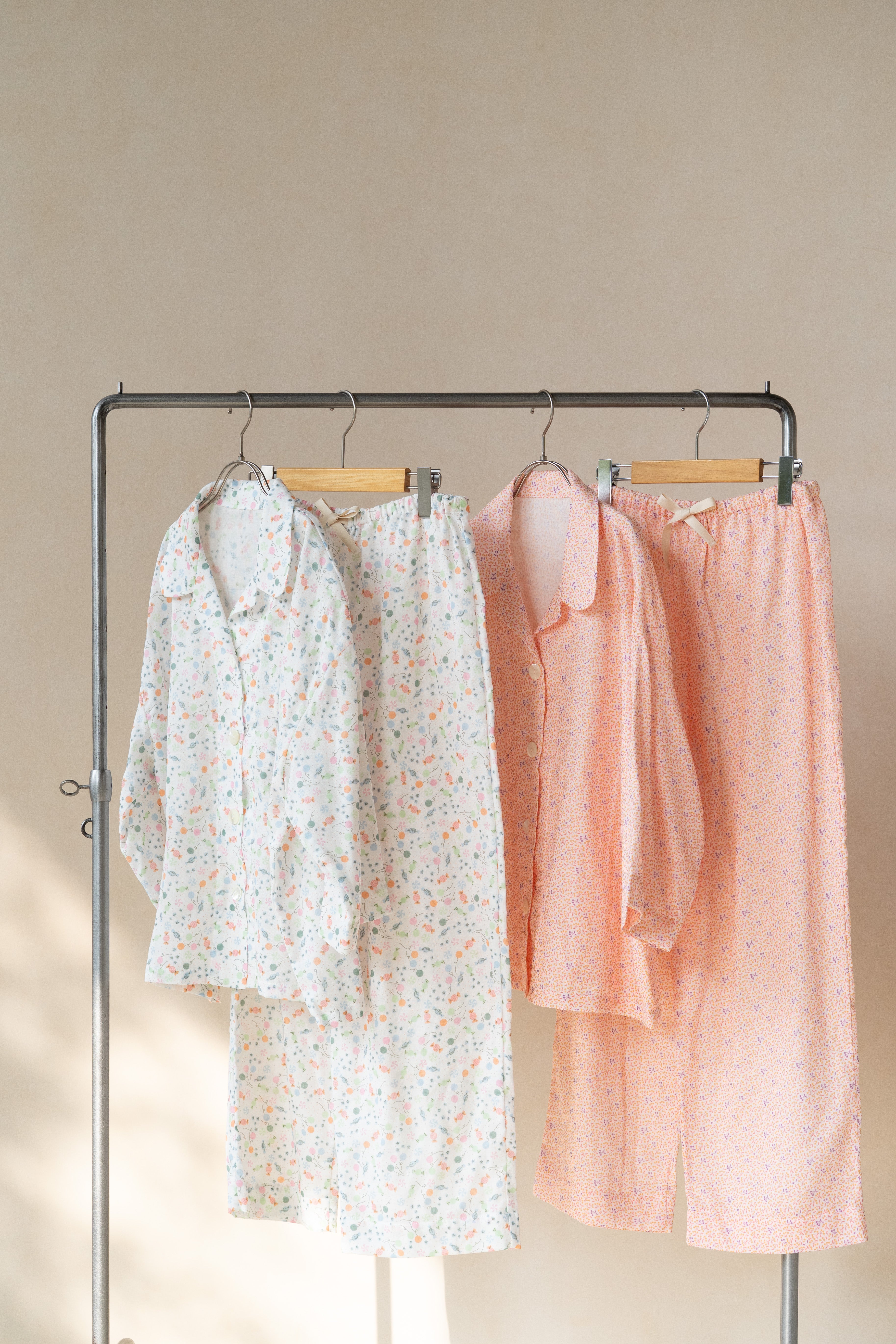 PG GAUZE フレンチ袖ルームウェアシャツ PG GAUZE（ピージーガーゼ）