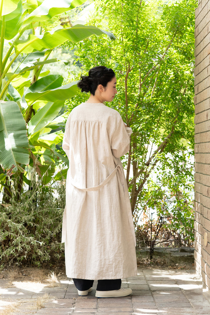 one piece cotton linen<br> AR8620B740<br> dark blue 