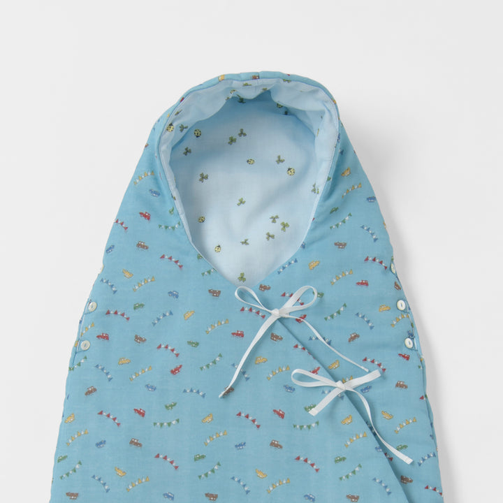 綿入りスリーパー<br>くるま