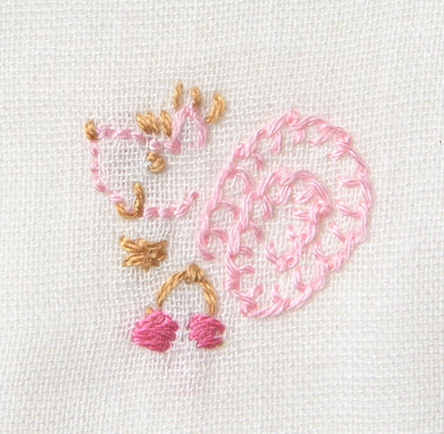 有料オプション　ワンポイント刺繍