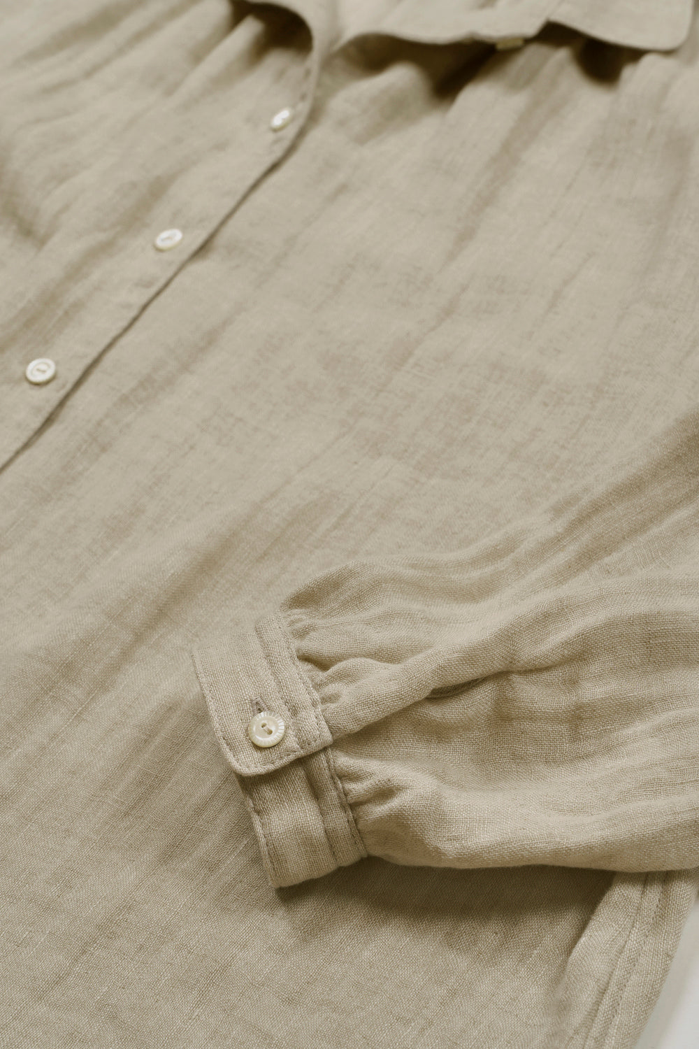 Long blouse cotton linen off 