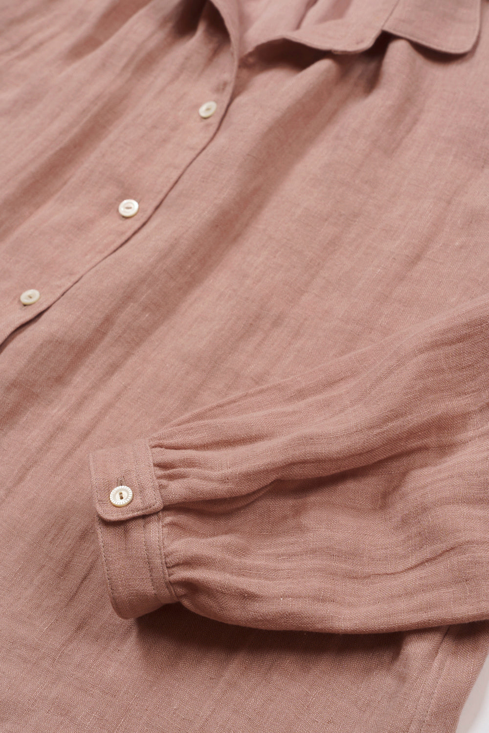 Long blouse cotton linen off 