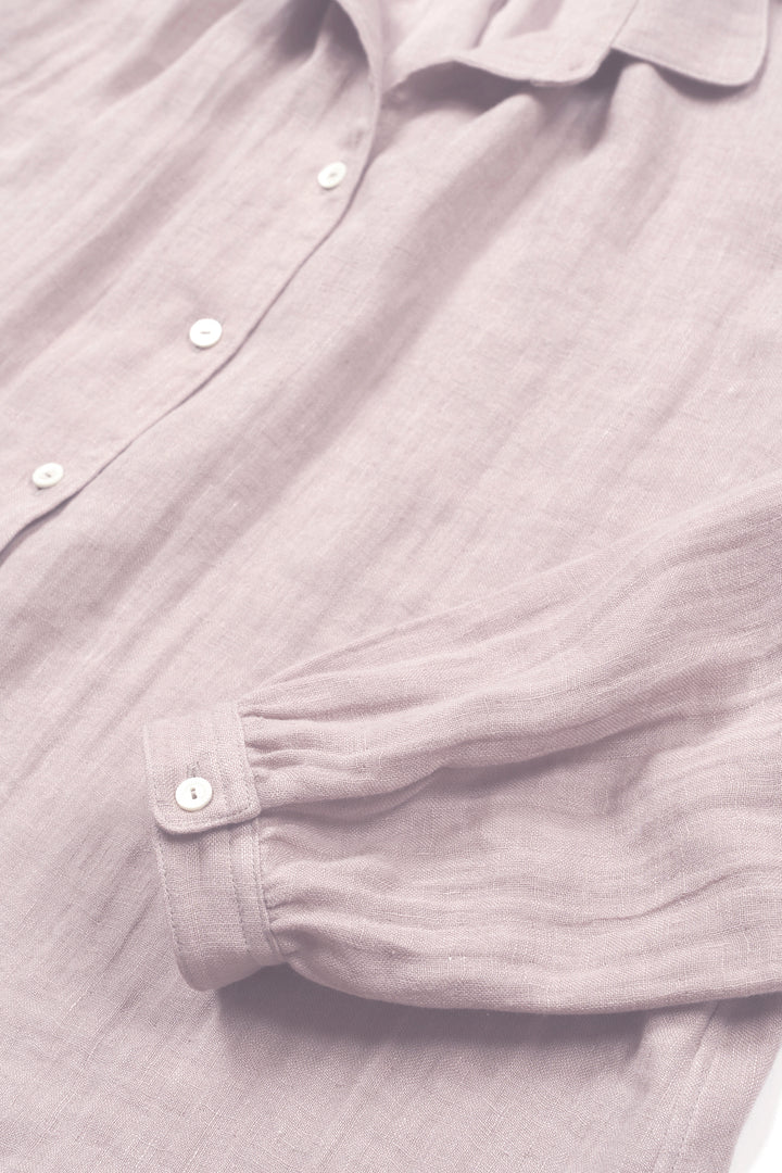 Long blouse cotton linen off 