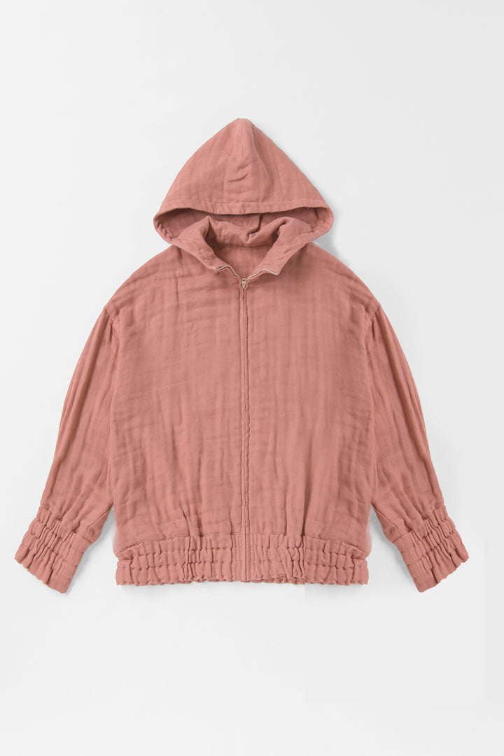 blouse cotton linen<br> AB8320B740<br> dark blue 