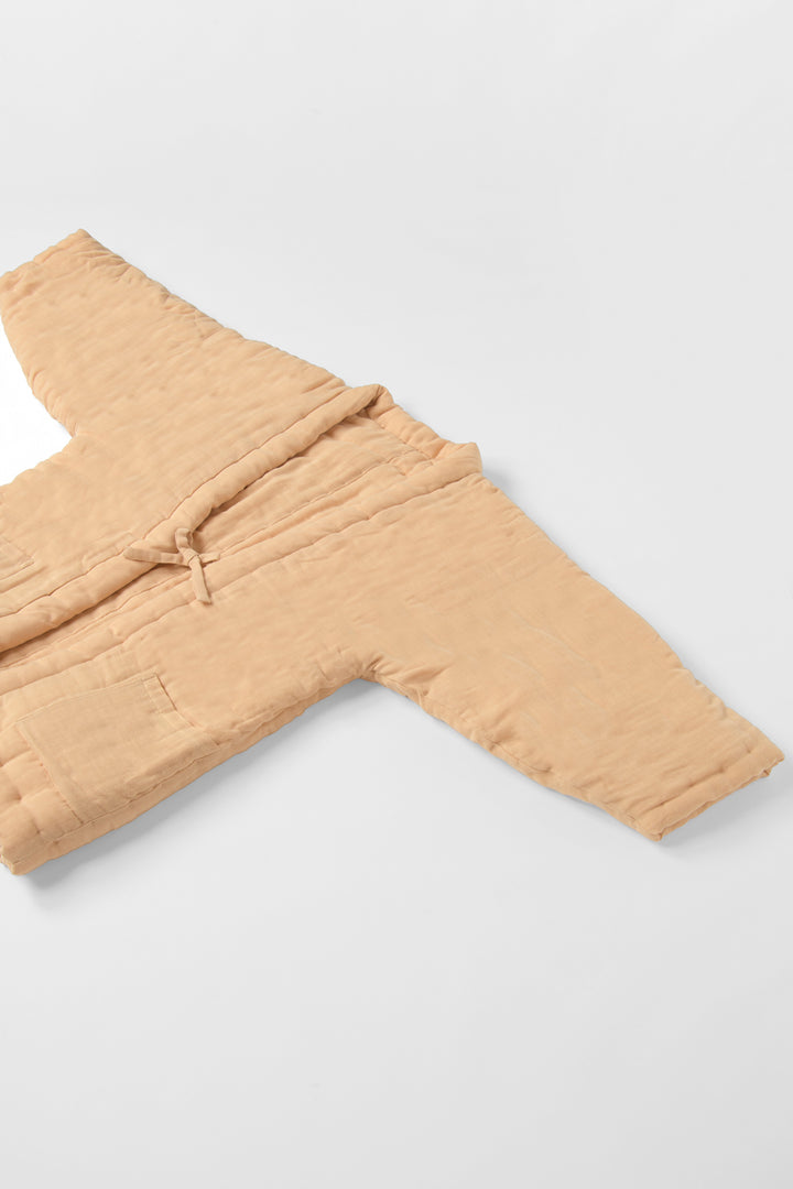 綿入り半纏<br>小麦色