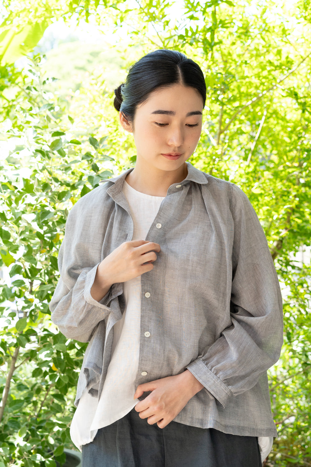 blouse<br> AB8320W704<br> nuance blue 