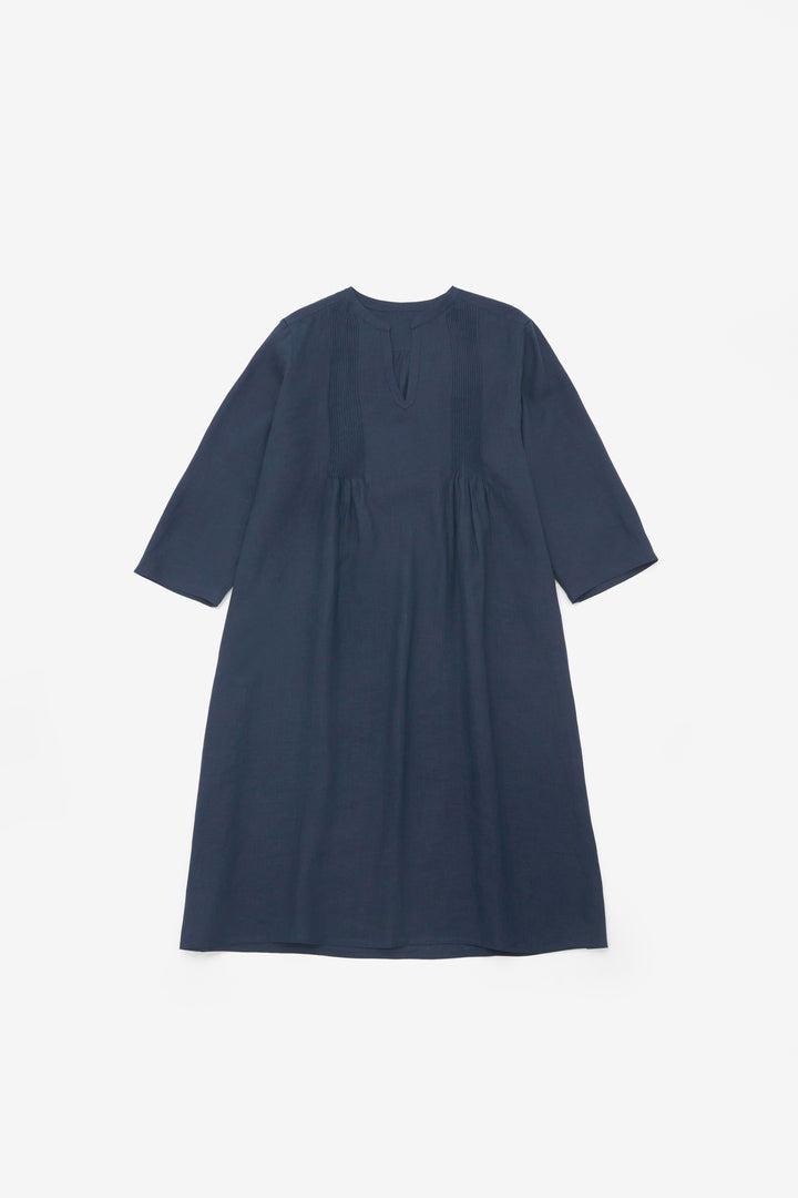 One Piece Pintuck Hemp Black 