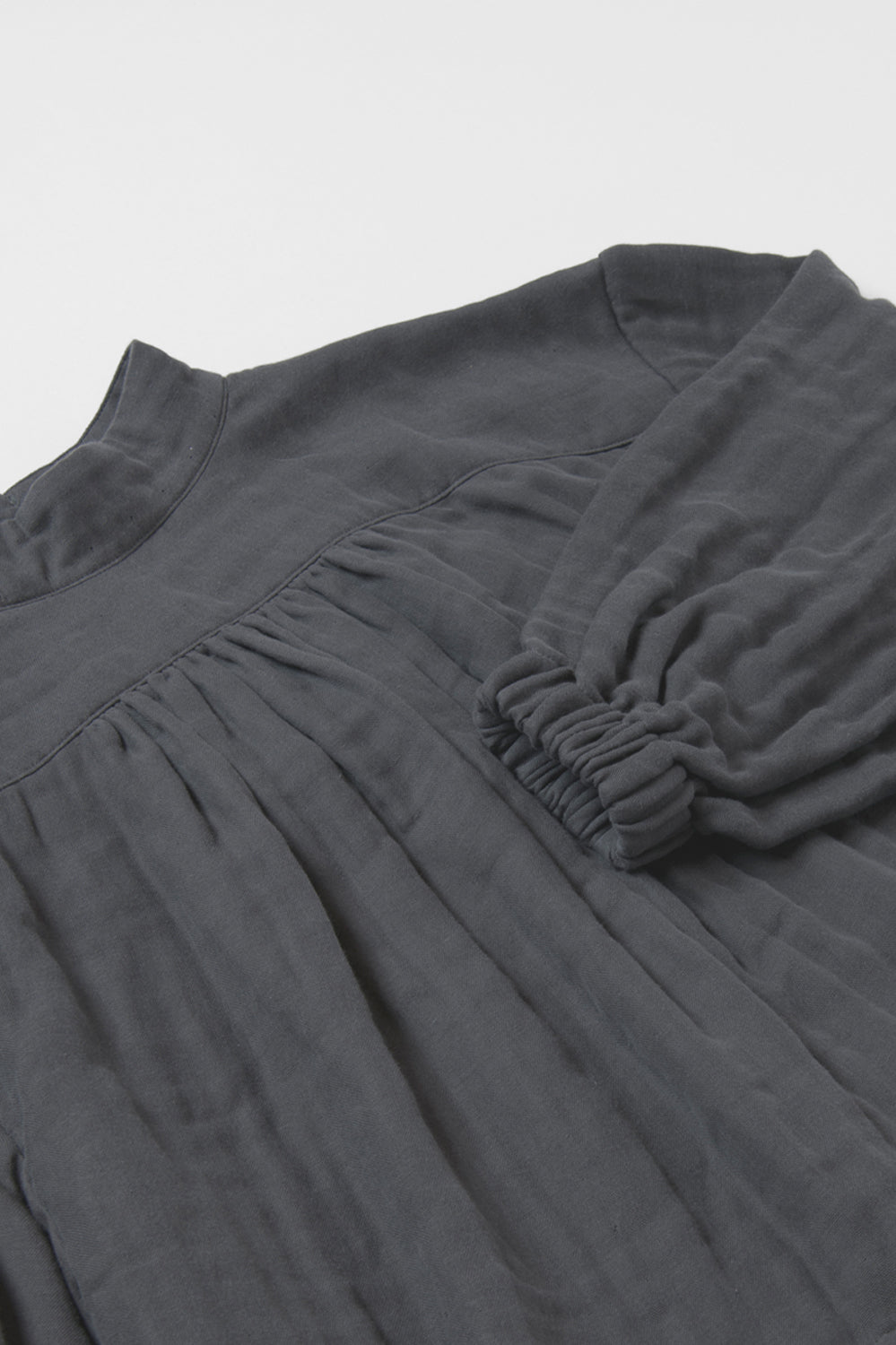 long blouse linen khaki 