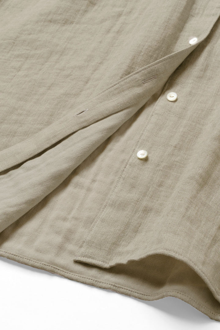 Long blouse cotton linen off 