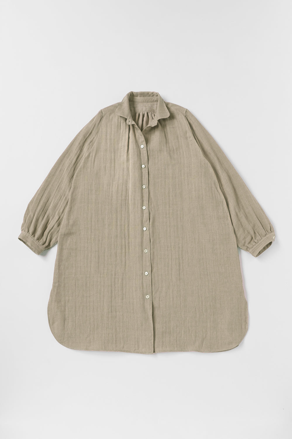 Long blouse cotton linen off 