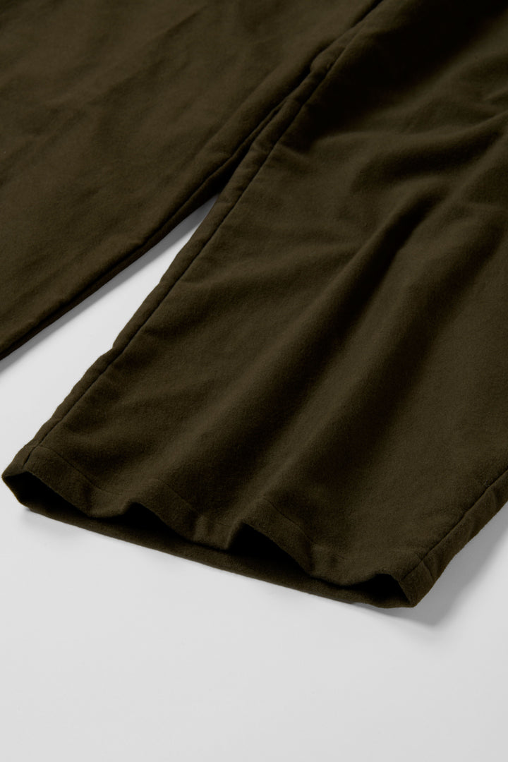 cropped pants safiran linen<br> AS0120Y716<br> khaki 