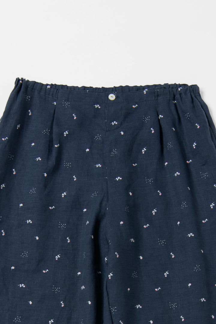 cropped pants safiran linen<br> AS0120Y716<br> khaki 