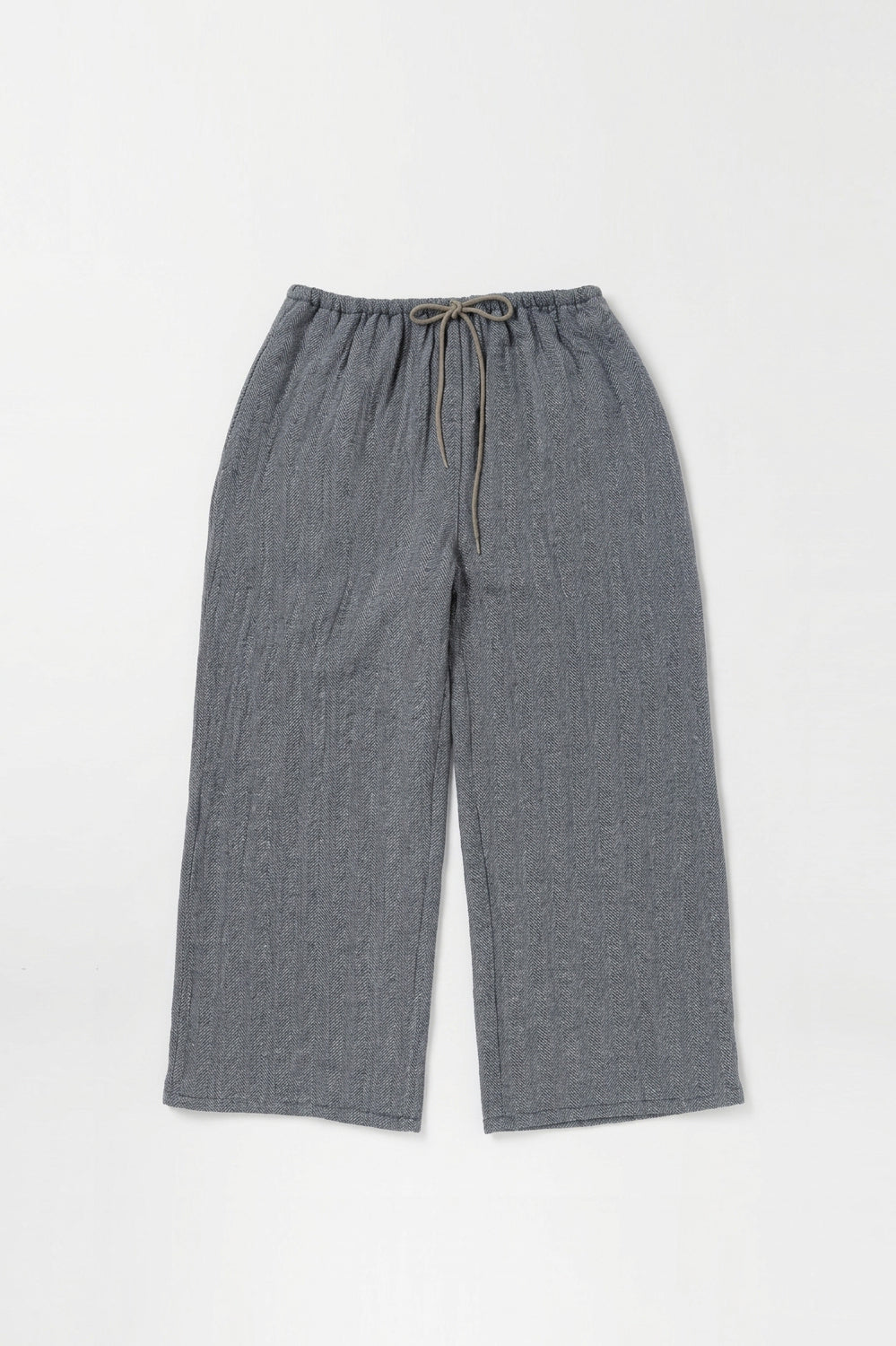tapered pants cotton linen<br> AS5120B740<br> dark blue 