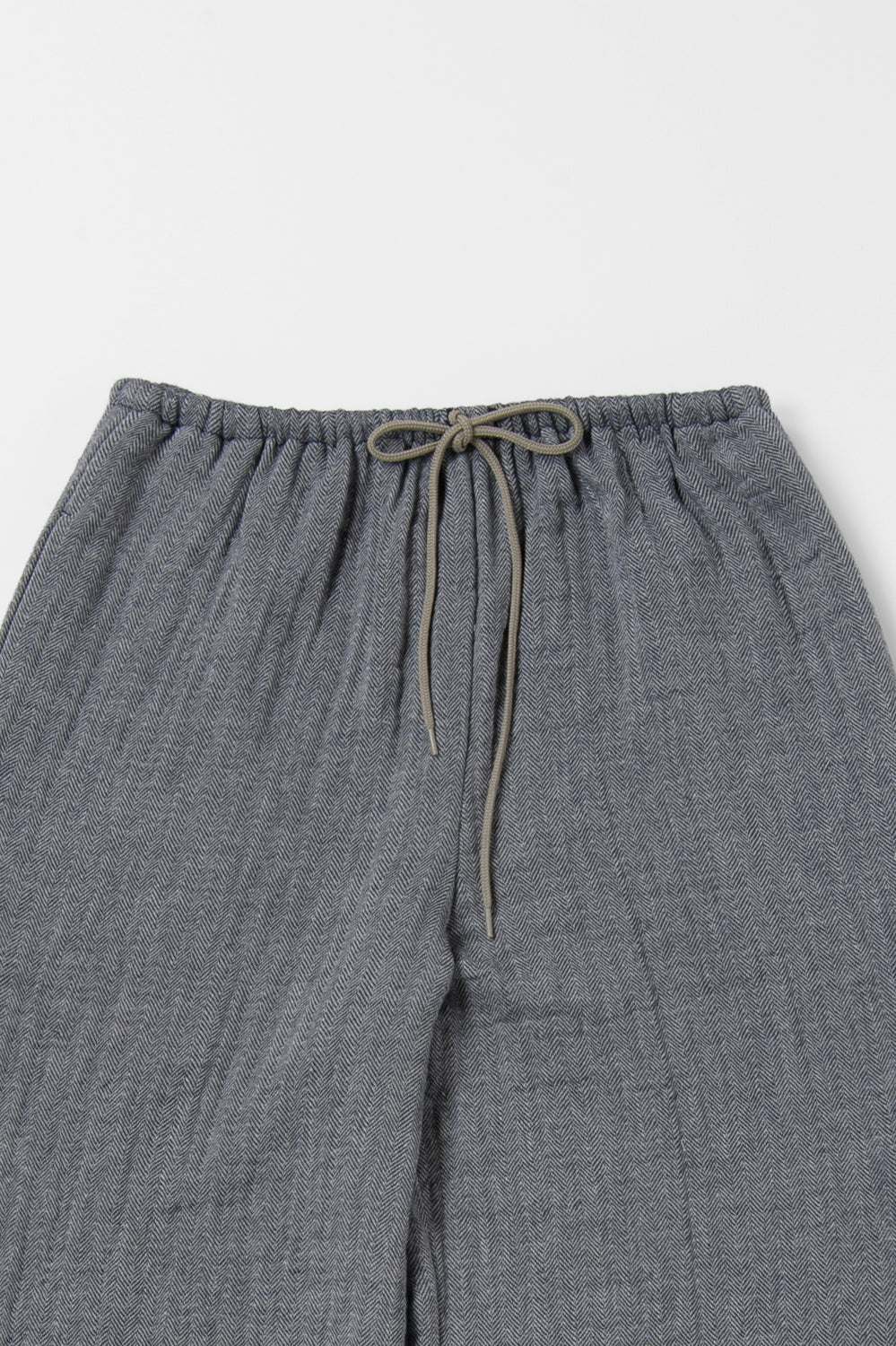 tapered pants cotton linen<br> AS5120B740<br> dark blue 