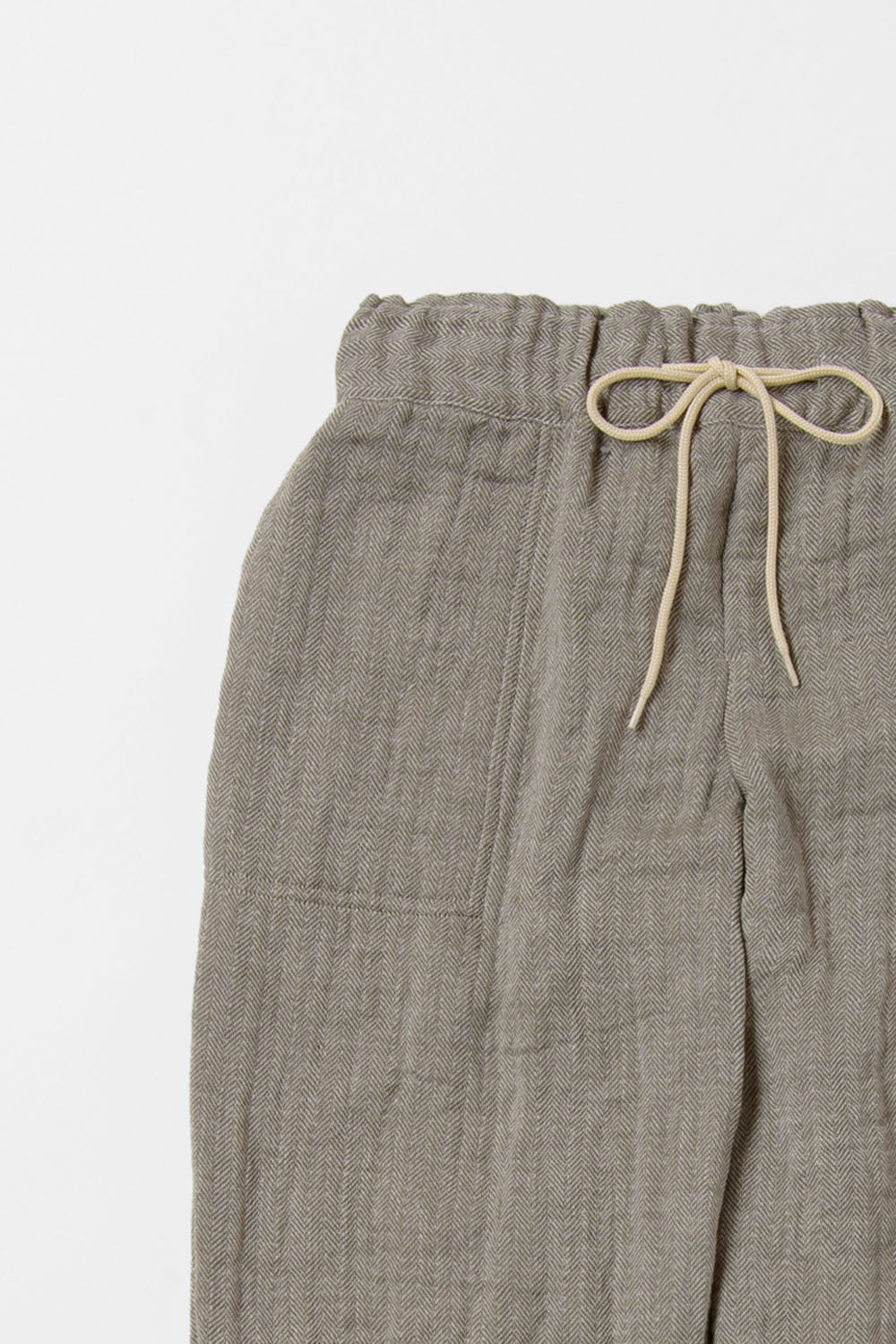 cropped pants safiran linen<br> AS0120Y716<br> khaki 