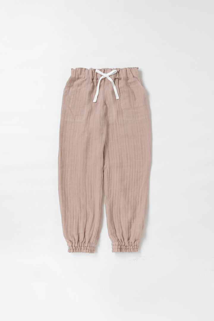 cropped pants safiran linen<br> AS0120Y716<br> khaki 