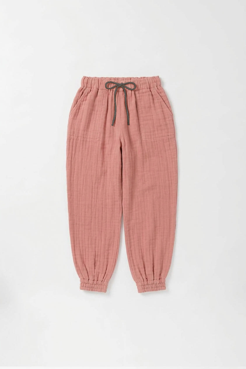 cropped pants safiran linen<br> AS0120Y716<br> khaki 