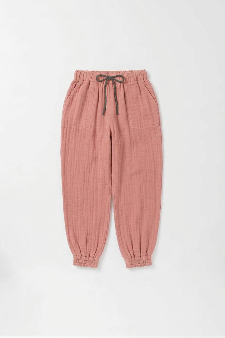 cropped pants safiran linen<br> AS0120Y716<br> khaki 