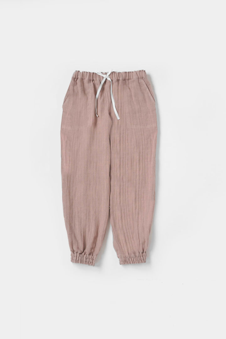 cropped pants safiran linen<br> AS0120Y716<br> khaki 