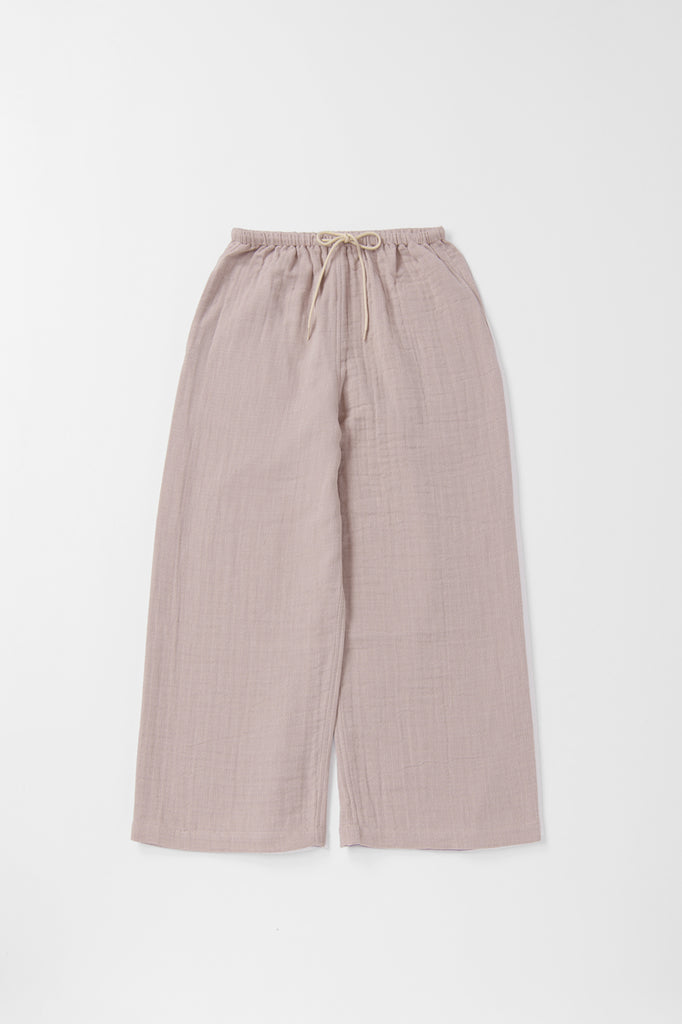 ストレートパンツワッフルヘリンボン ピンク – PG GAUZE