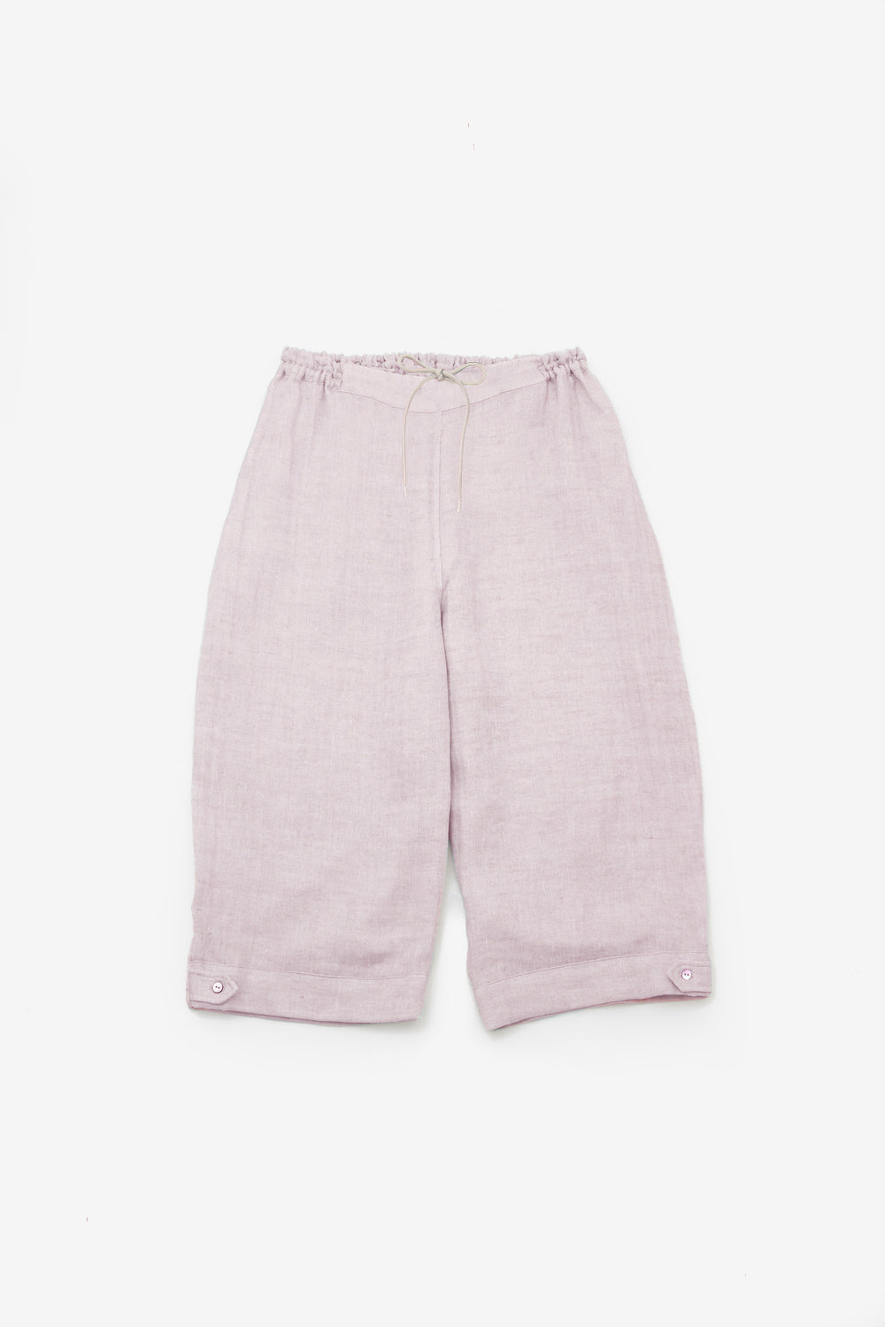 Short pants cotton linen khaki 