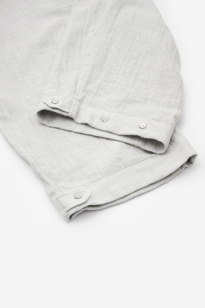 Short pants cotton linen khaki 