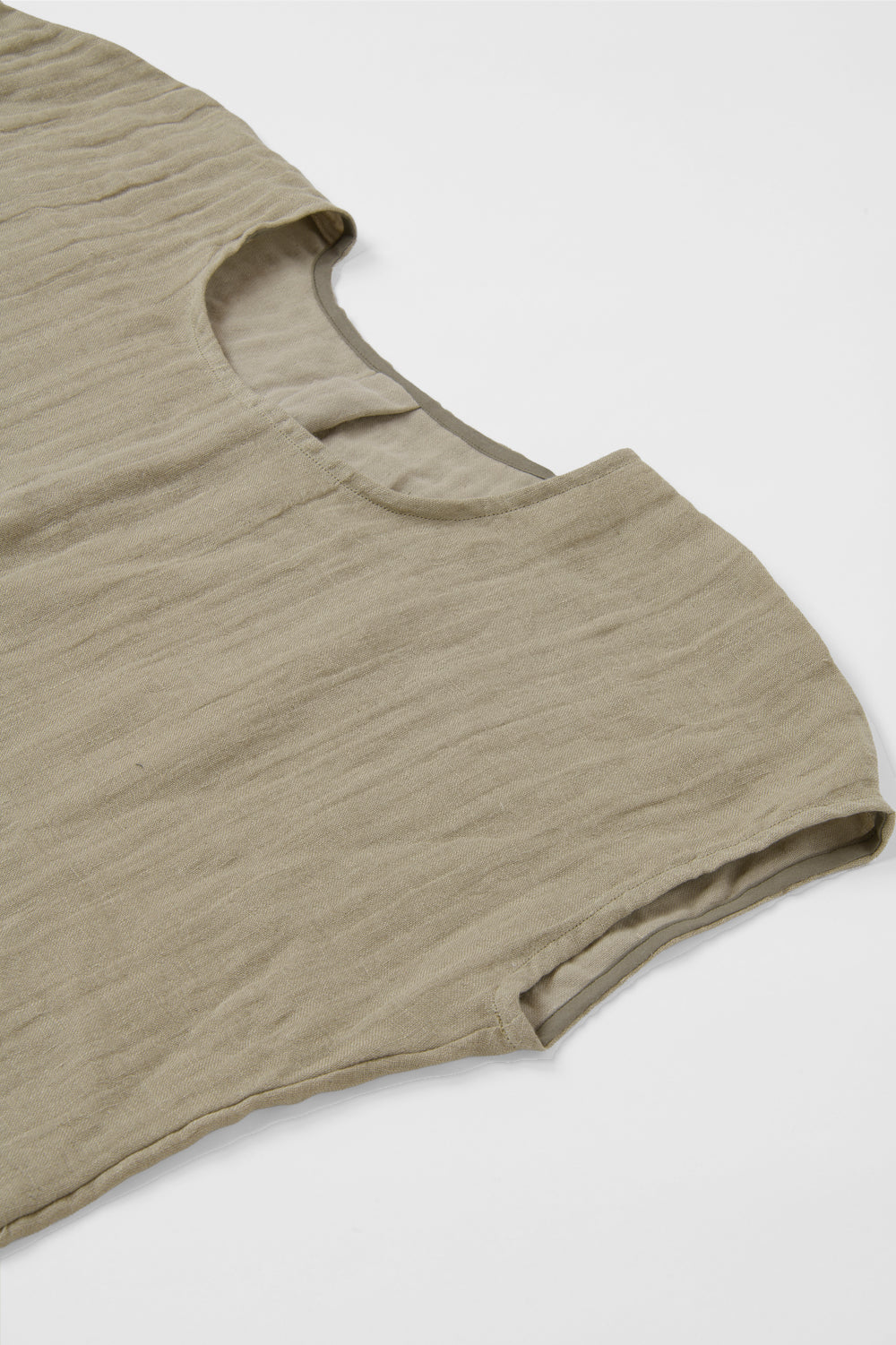 French sleeve shirt cotton linen generation 