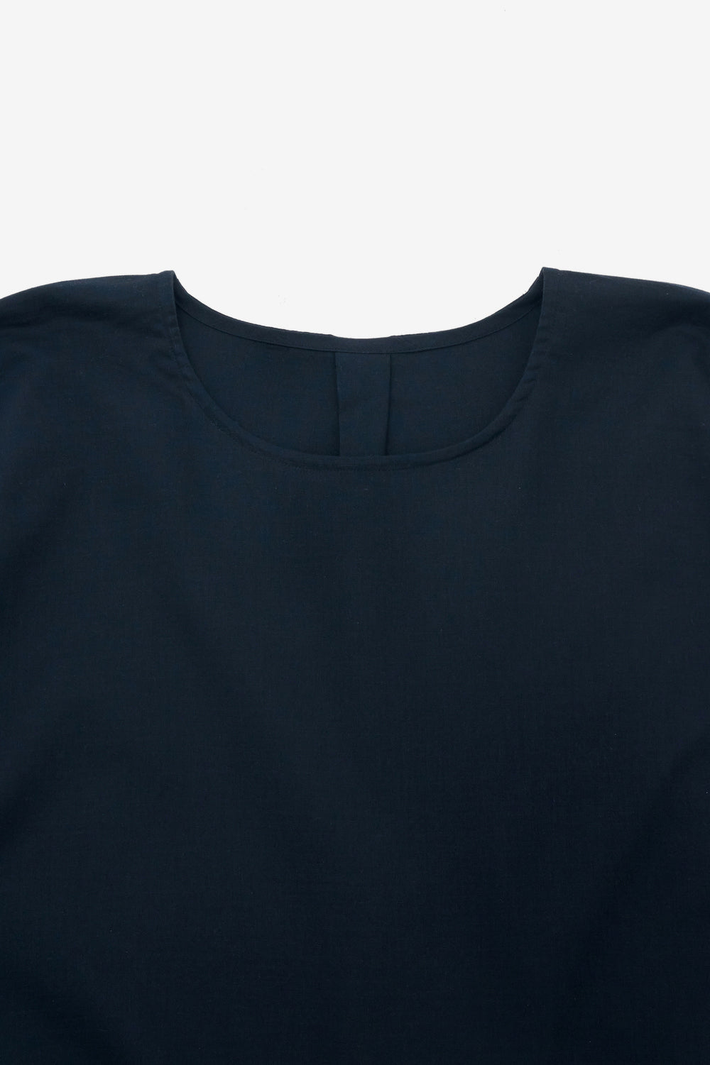 フレンチ袖シャツ<br>ネイビー