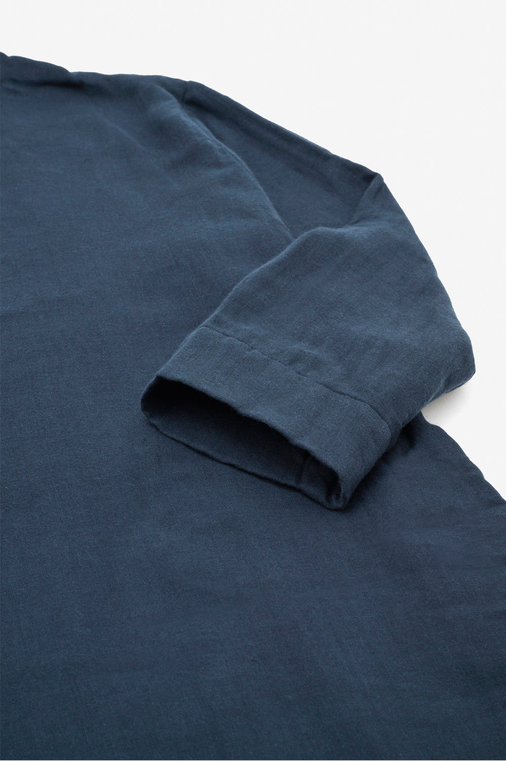 あたたかいワンピース<br>ドロップショルダー<br>ネイビー