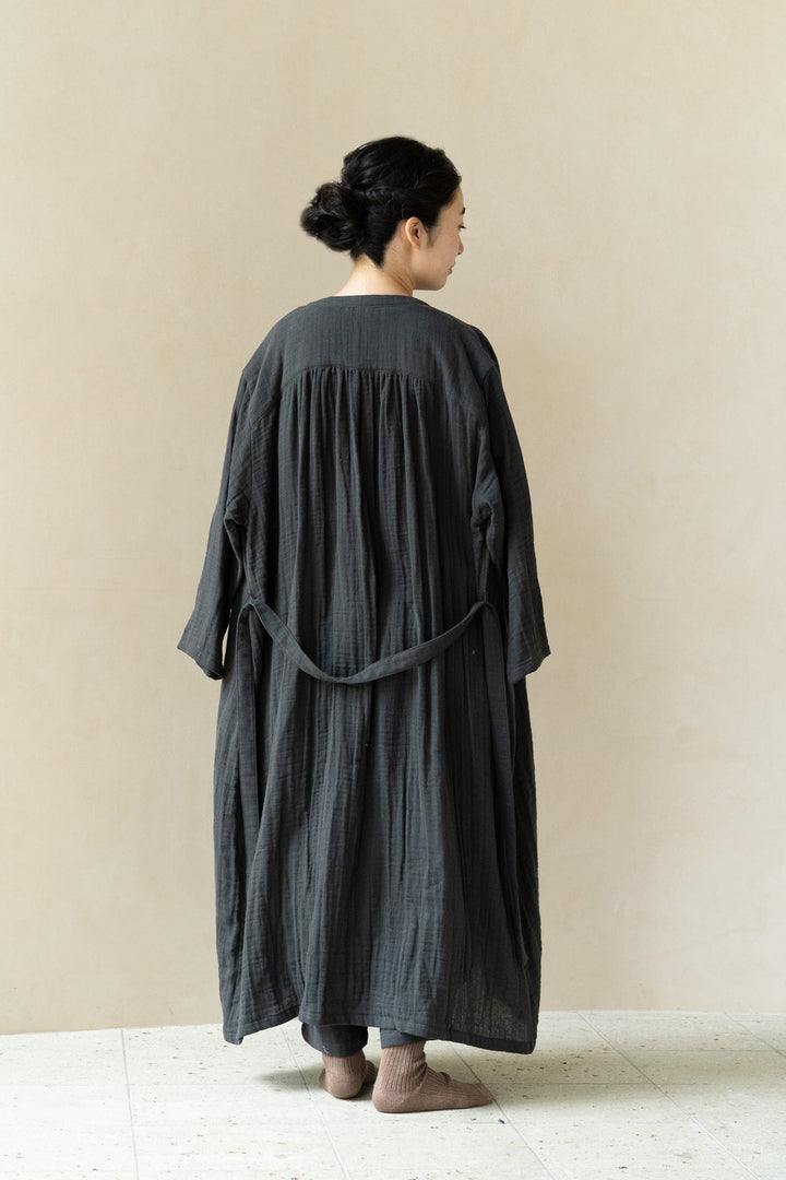 one piece cotton linen<br> AR8620B740<br> dark blue 