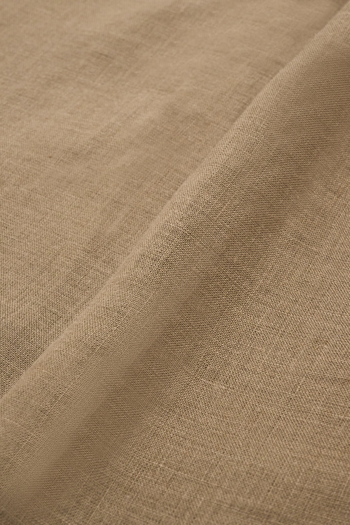 Tunic pintuck hemp off 