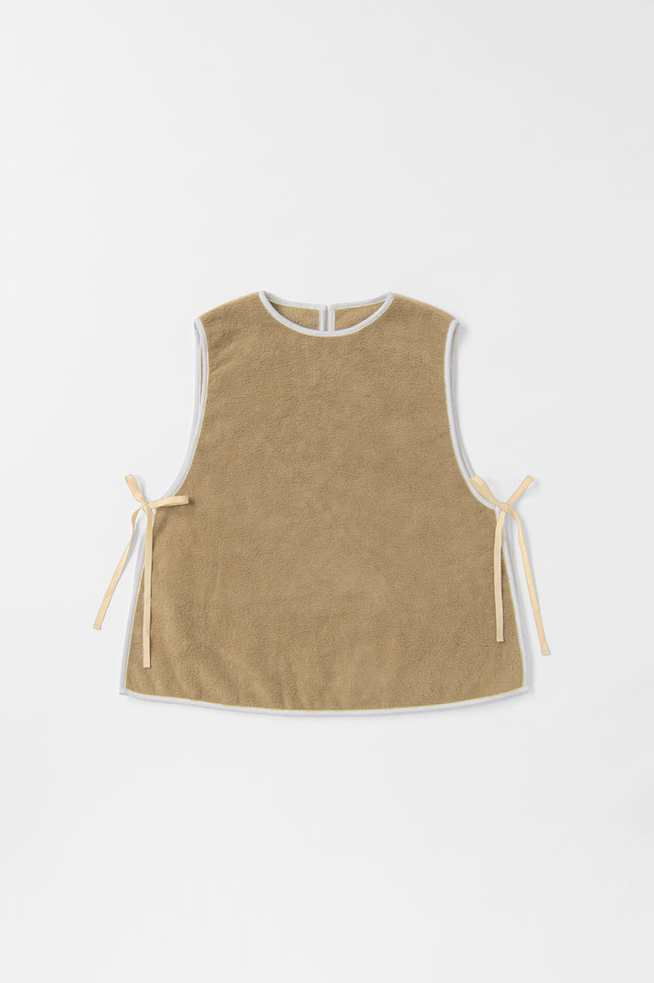 レディスベスト<br>ボア　ブラウン