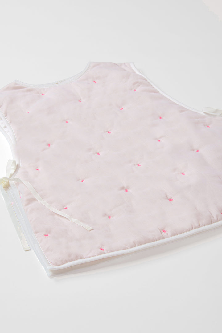 Cotton-filled Haori Hand-painted Train 