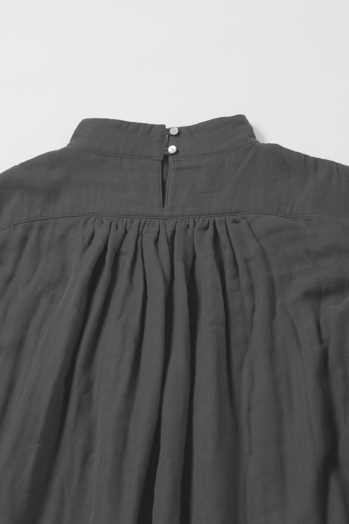 long blouse linen khaki 