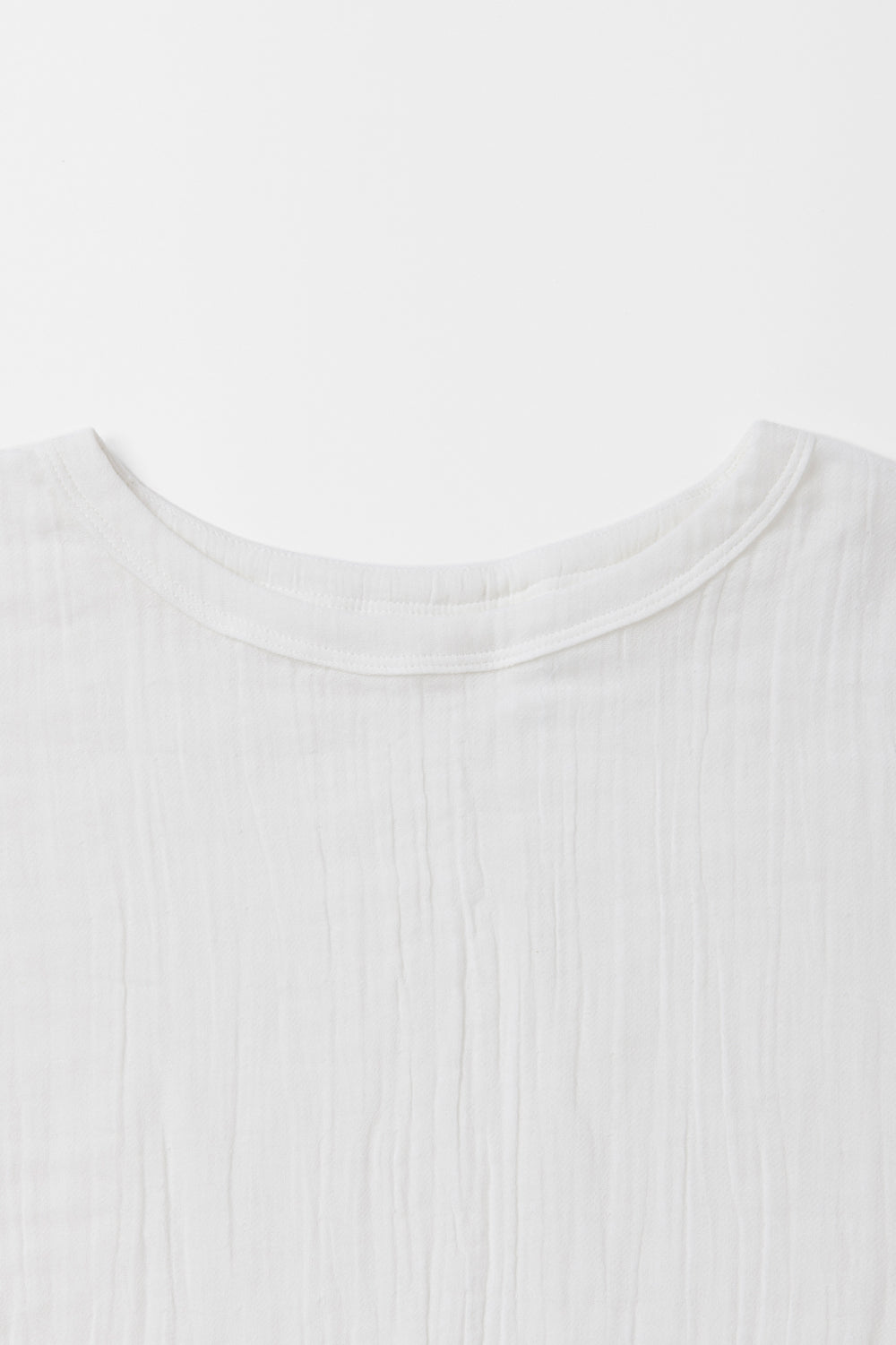 オーバーサイズTシャツ<br>平綾織　オフ