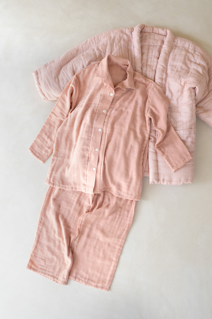 あたたかいガーゼパジャマ<br>レディス